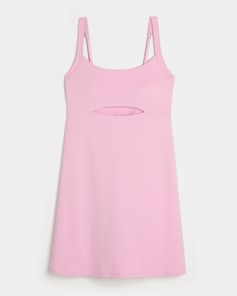 gilly hicks energetic recharge a-linien-kleid mit cut-outs