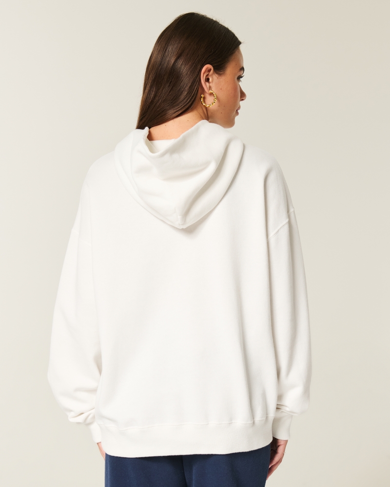 oversize-hoodie mit ostküstenmuster