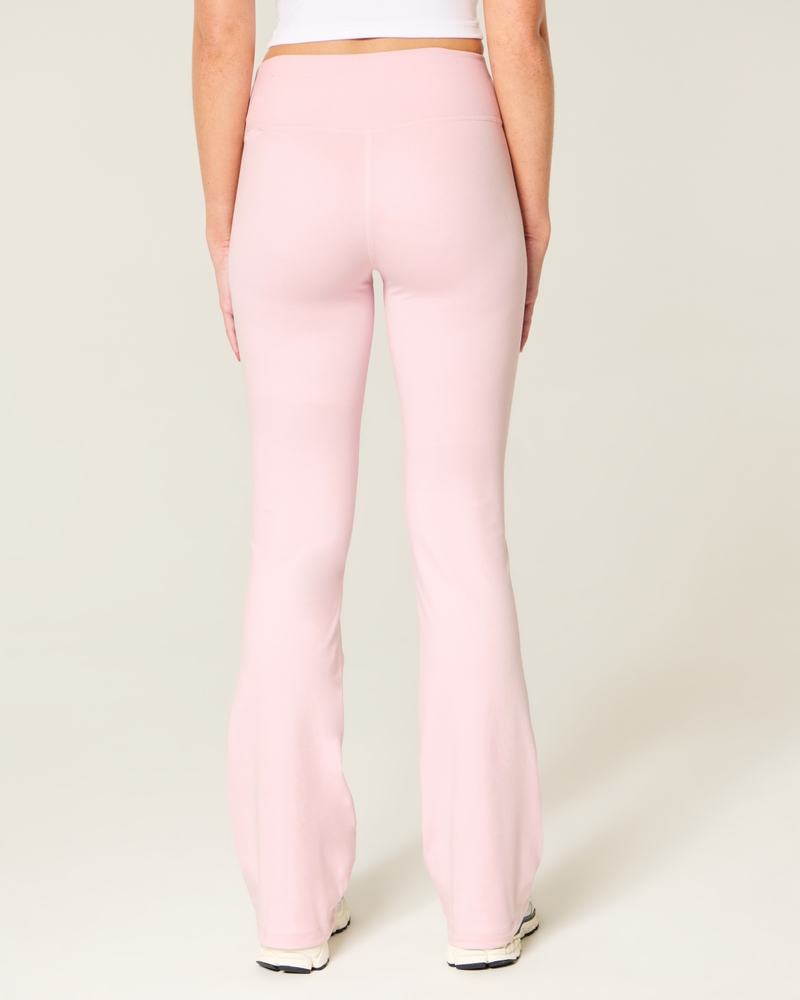 gilly hicks active recharge schnür-bootcut-leggings