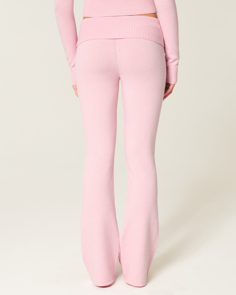 gilly hicks strickhose mit umgeschlagenem bein