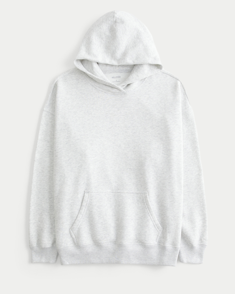 oversize-hoodie mit glitzerprint und bonbonmuster