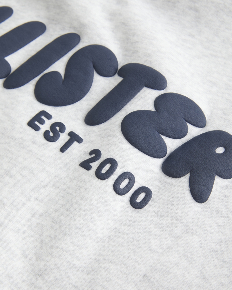 hollister feel good logo-muster oversize-camouflage-hoodie