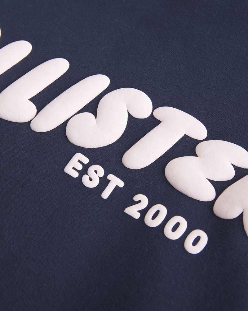 hollister feel good logo-muster oversize-camouflage-hoodie