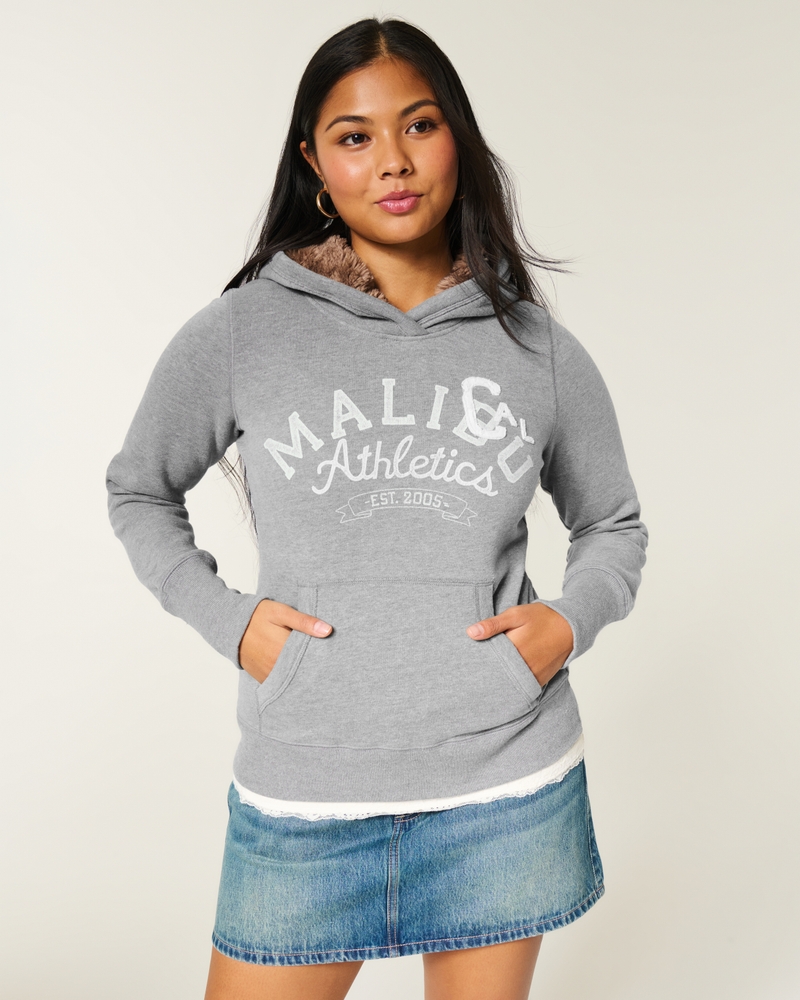 kapuzenpullover mit muster und kunstfellfutter aus dem jahr 2003