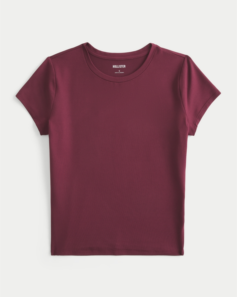 weiches und dehnbares baby-t-shirt aus nahtlosem stoff