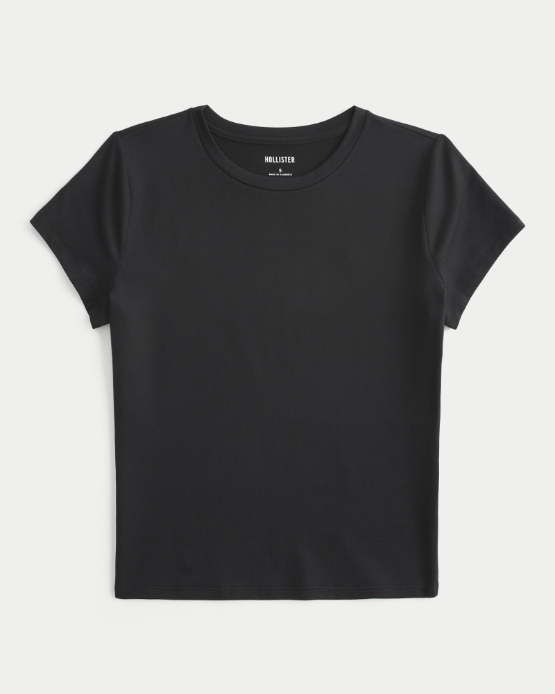 weiches und dehnbares baby-t-shirt aus nahtlosem stoff