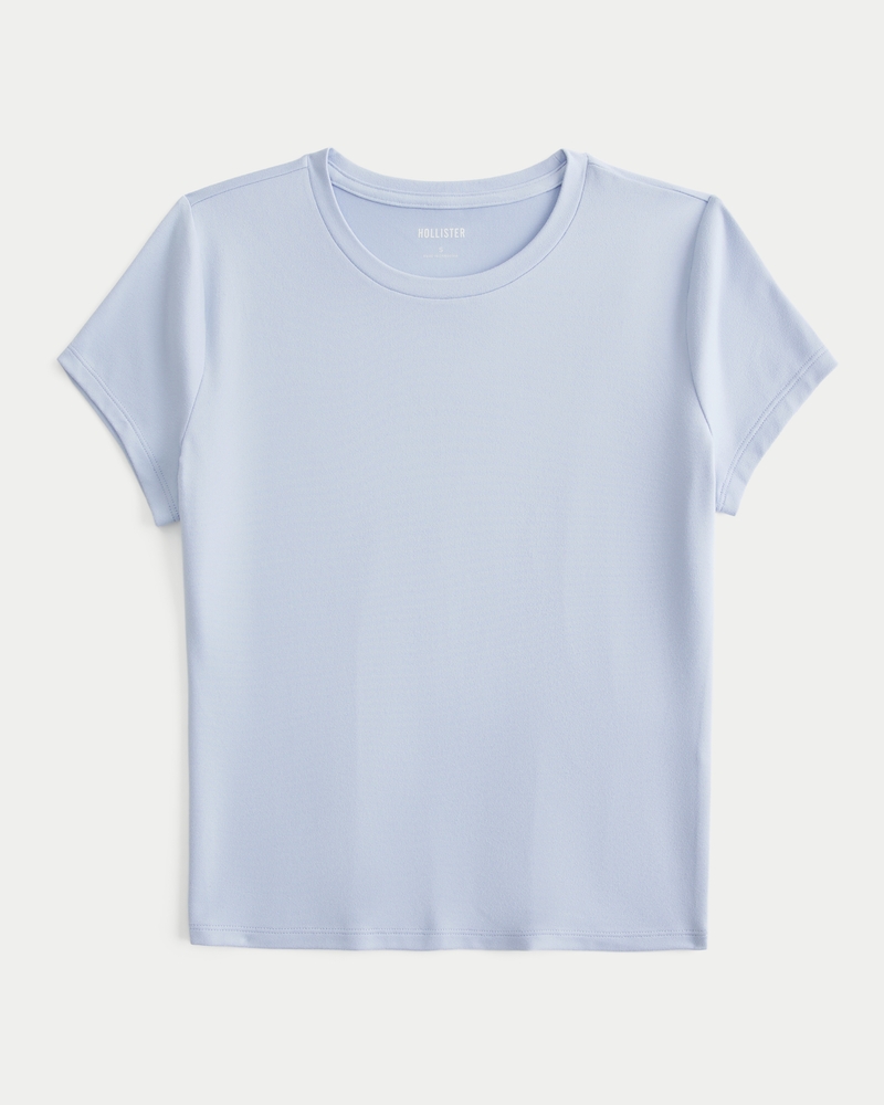 weiches und dehnbares baby-t-shirt aus nahtlosem stoff