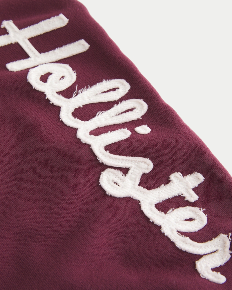 bootcut-jogginghose mit logoprint