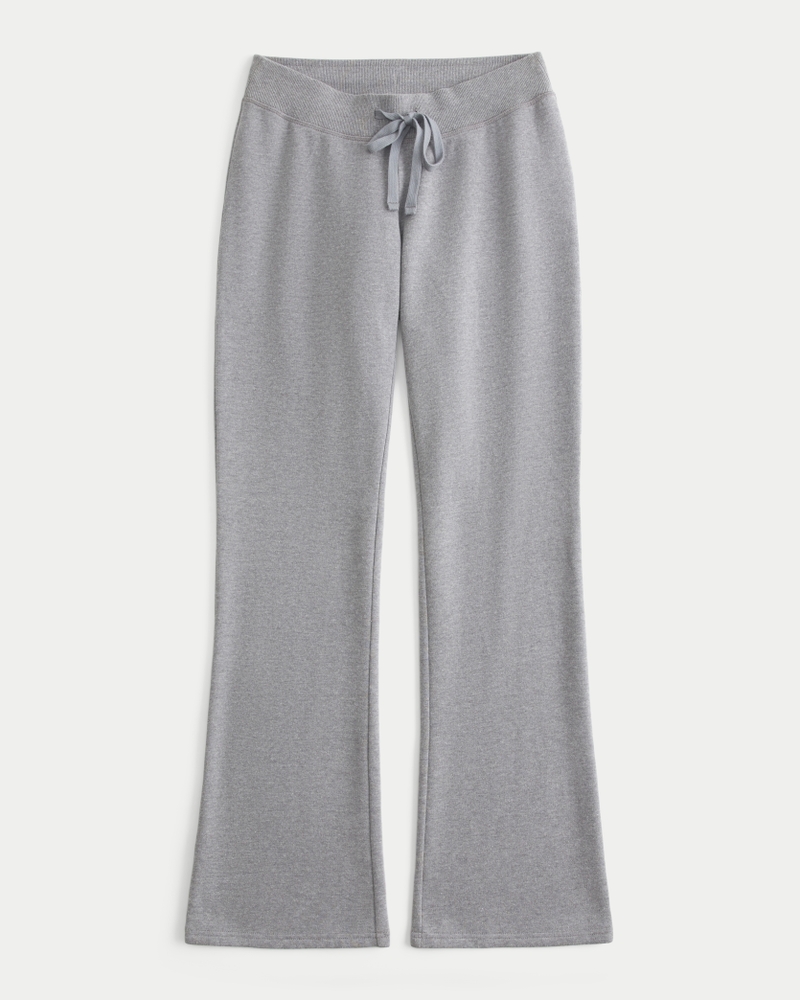 bootcut-jogginghose mit logoprint