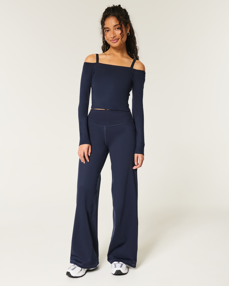 gilly hicks recharge dynamic wide-leg hose