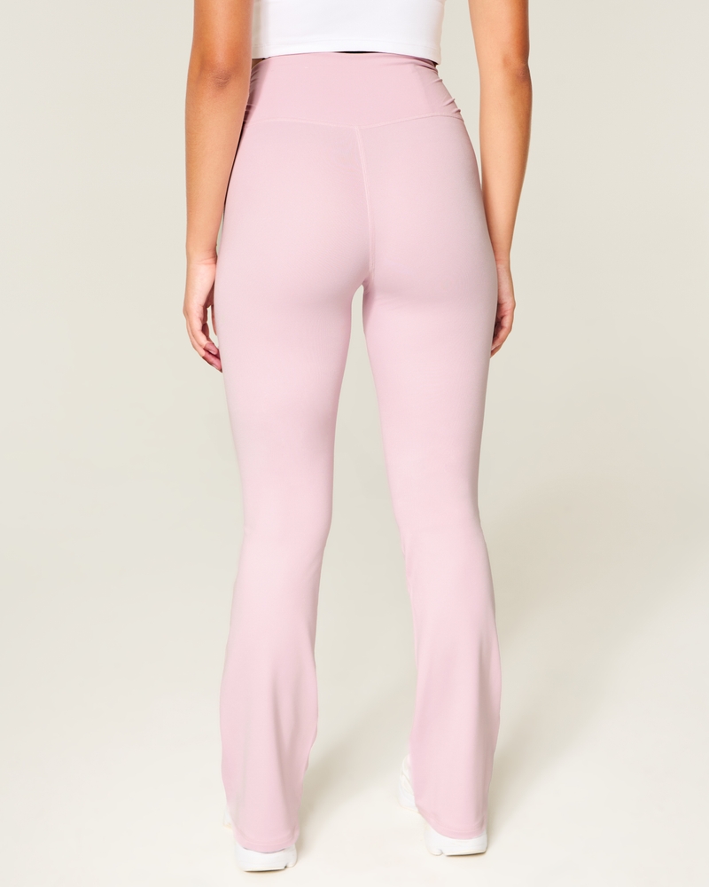 gilly hicks active recharge leggings mit wickelbund und stiefeletten