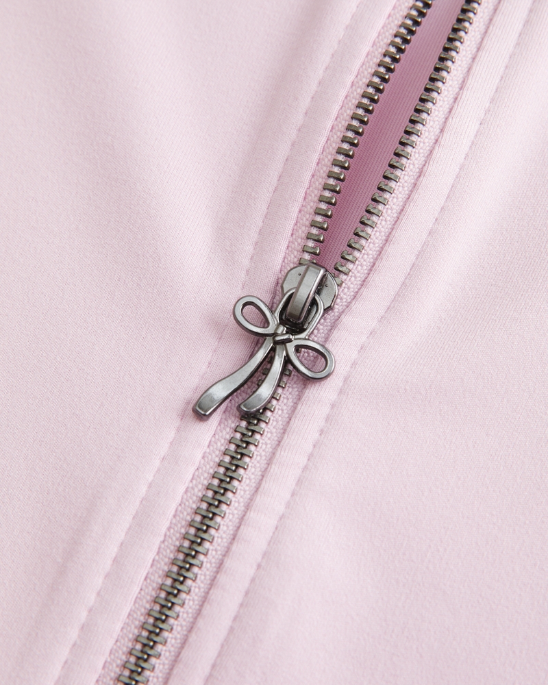 gilly hicks recharge active bow doppelreißverschlussjacke