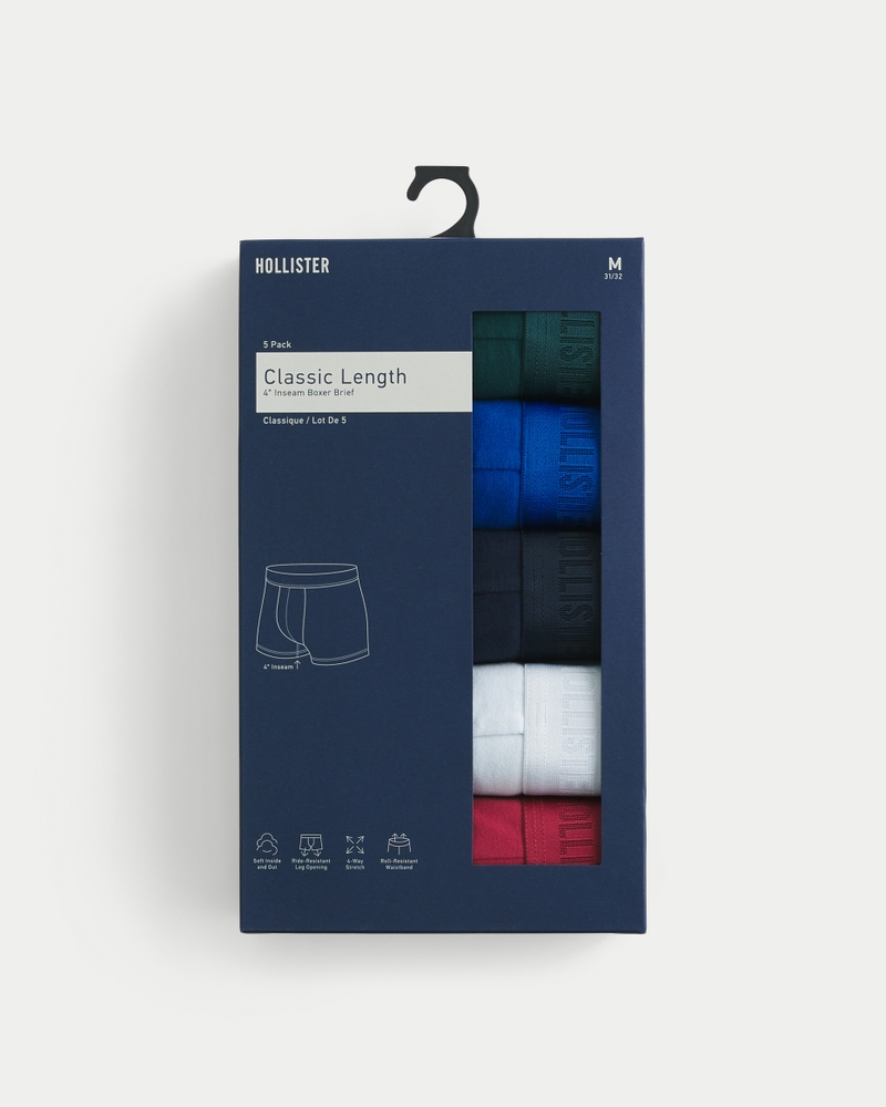 klassische boxershorts 3er-pack