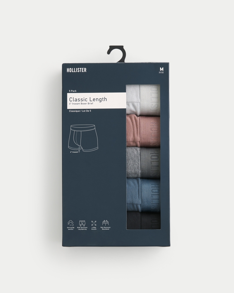 klassische boxershorts 3er-pack