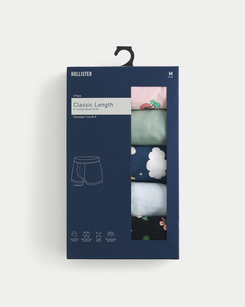 klassische boxershorts 3er-pack