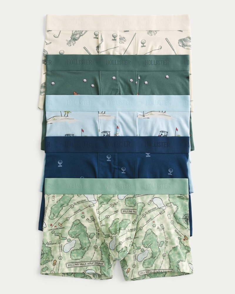 klassische boxershorts 5er-packung