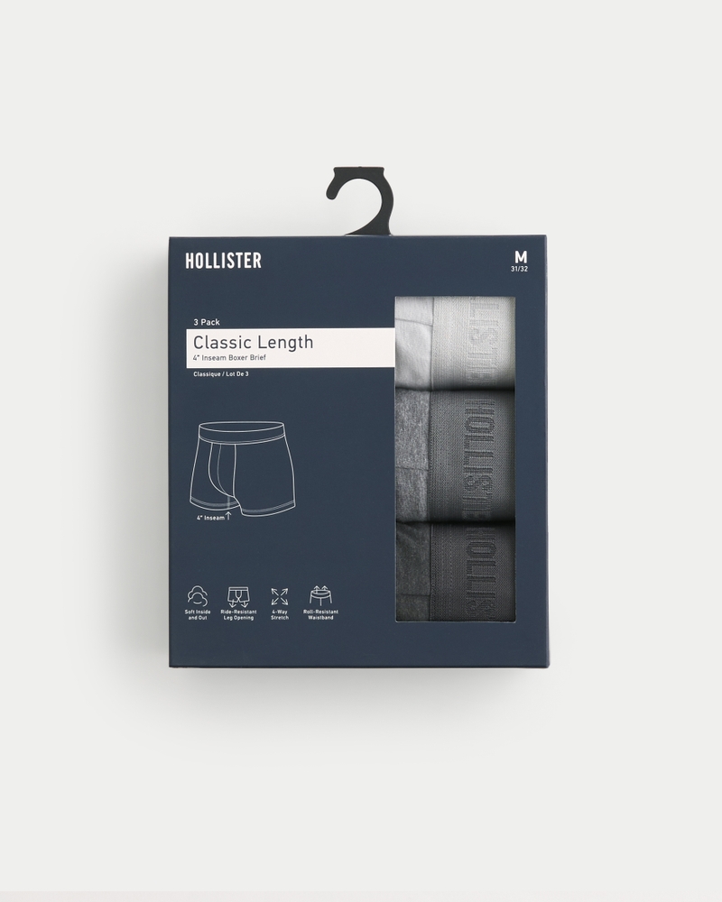 klassische boxershorts 5er-packung