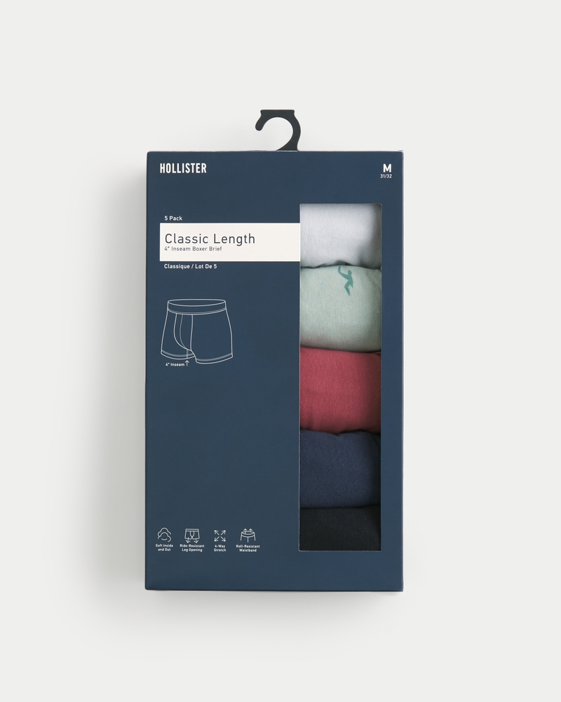 klassische boxershorts 3er-pack