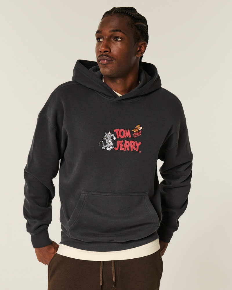 spongebob schwammkopf muster quadratischer hoodie
