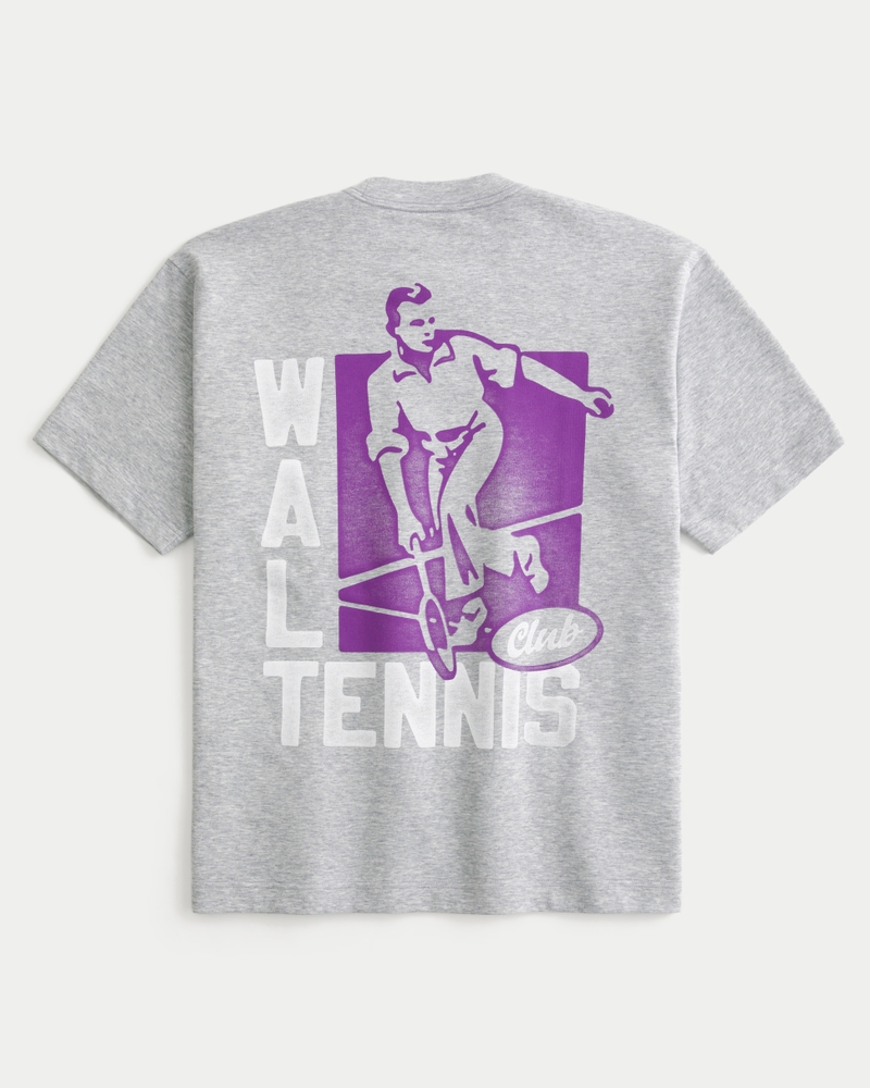 cooles quadratisch geschnittenes t-shirt mit fußballmuster