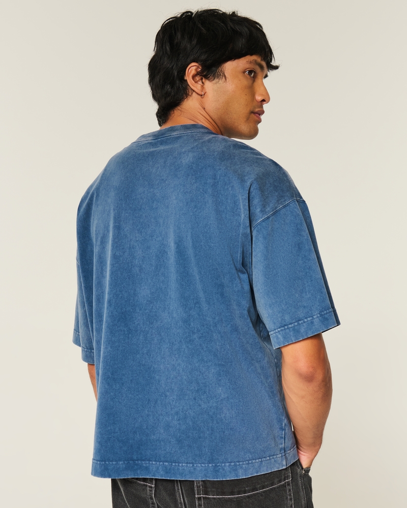 hochwertiges locker sitzendes kurzärmeliges fußballtrikot im preppy-stil mit muster