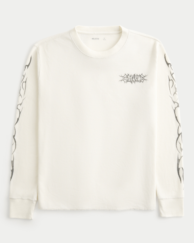 warmes shirt mit spinnenmuster und rundhalsausschnitt
