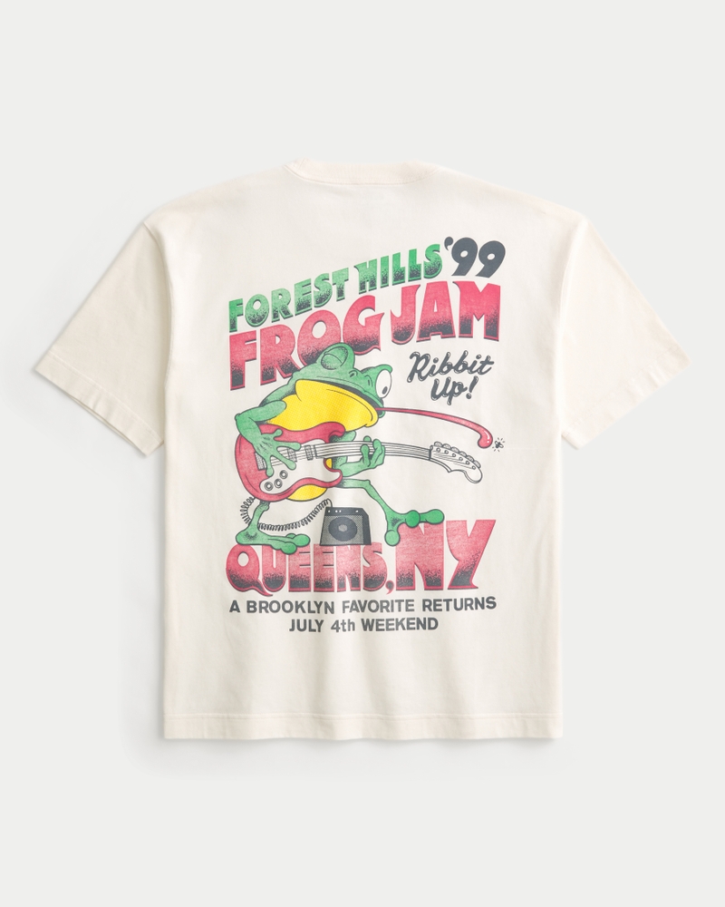 quadratisches schweres t-shirt mit großem katzenmotiv