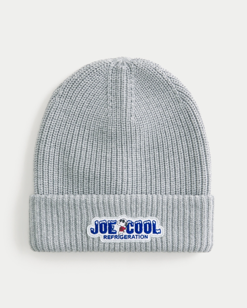 snoopy joe cool charaktermuster strickmütze