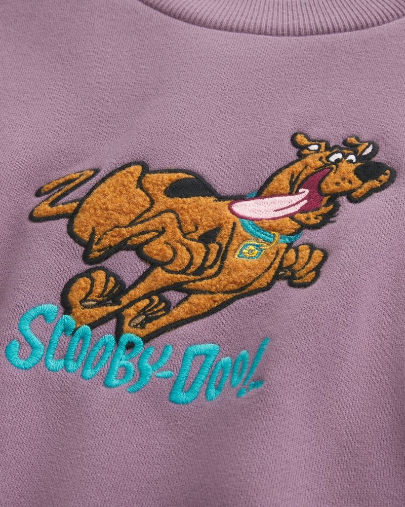 locker sitzendes sweatshirt mit gürtel und rundhalsausschnitt mit hasenmuster