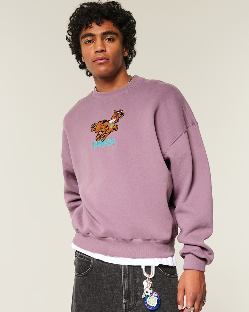 locker sitzendes sweatshirt mit gürtel und rundhalsausschnitt mit hasenmuster