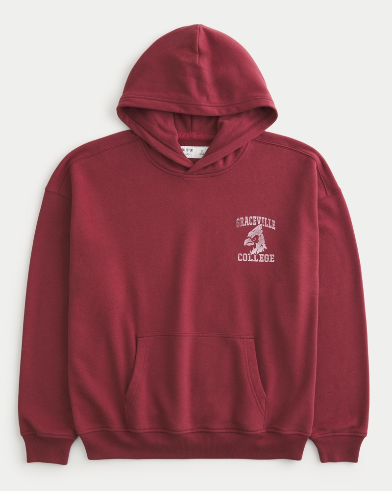 new york bobcats hoodie mit quadratischer passform