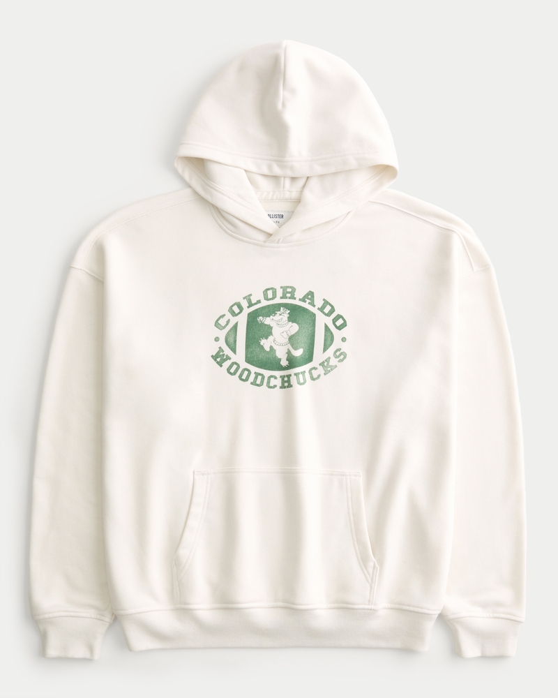 new york bobcats hoodie mit quadratischer passform