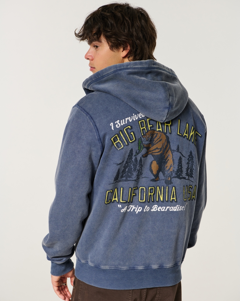 holiday vault limited edition zipper surf logo hoodie