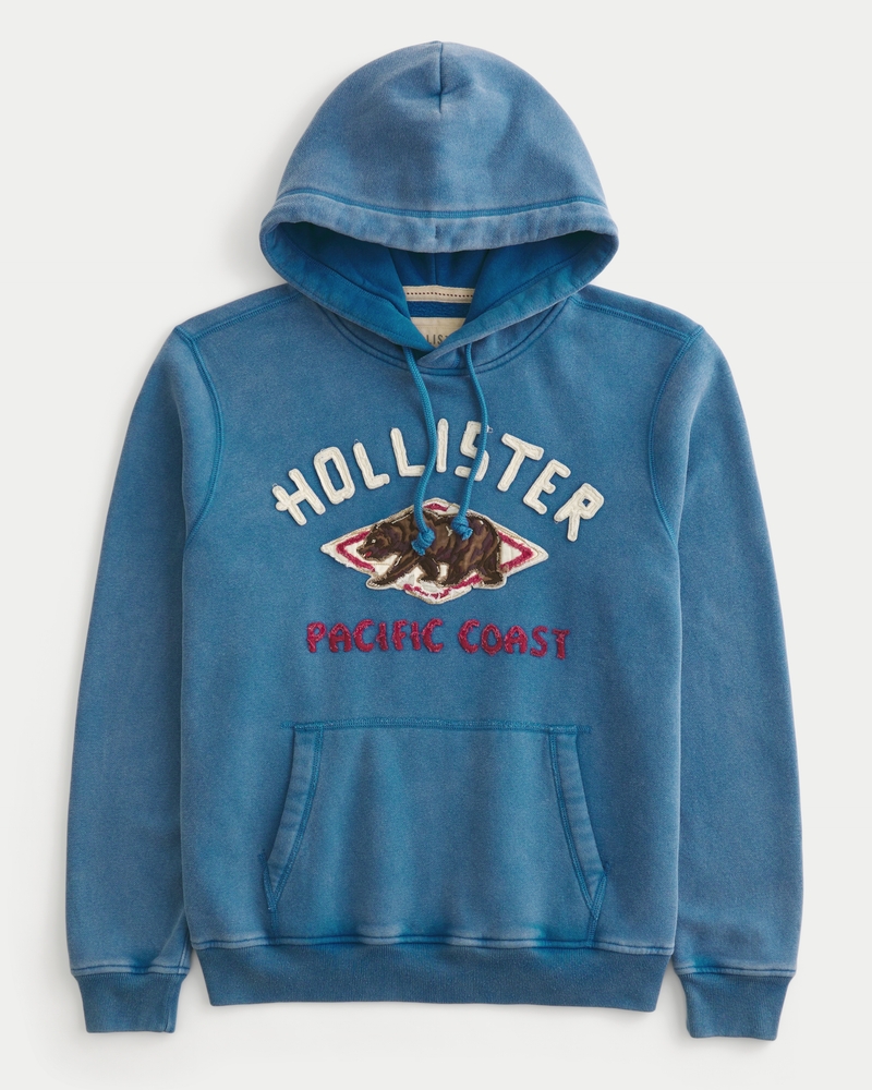 holiday vault limited edition zipper surf logo hoodie