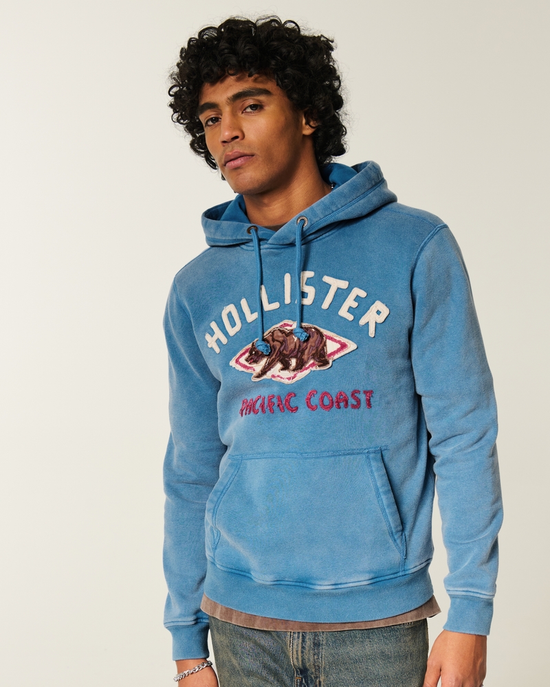 holiday vault limited edition zipper surf logo hoodie