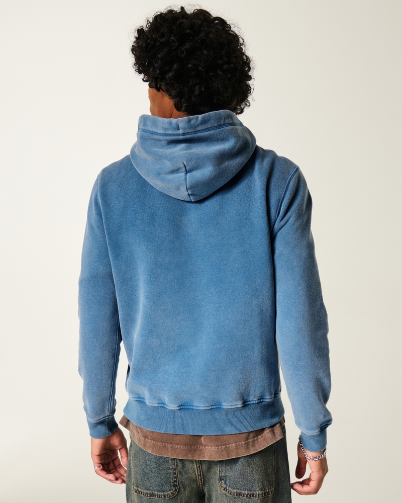 holiday vault limited edition big bear lake pattern zip-up hoodie