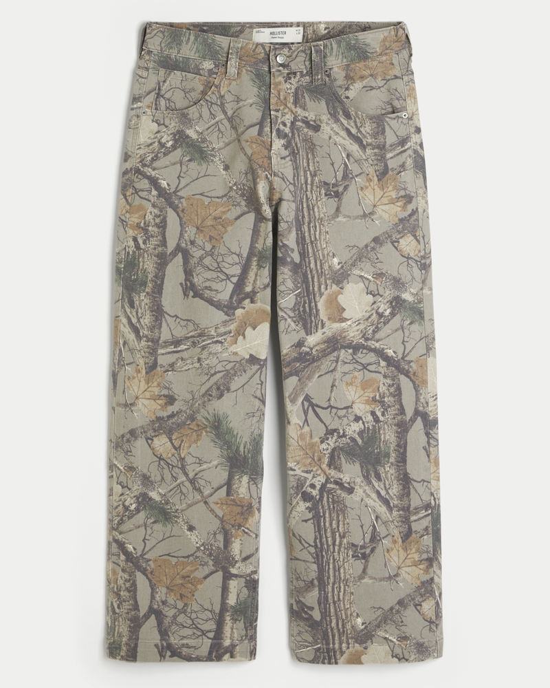 verwaschene schwarze super loose jeans