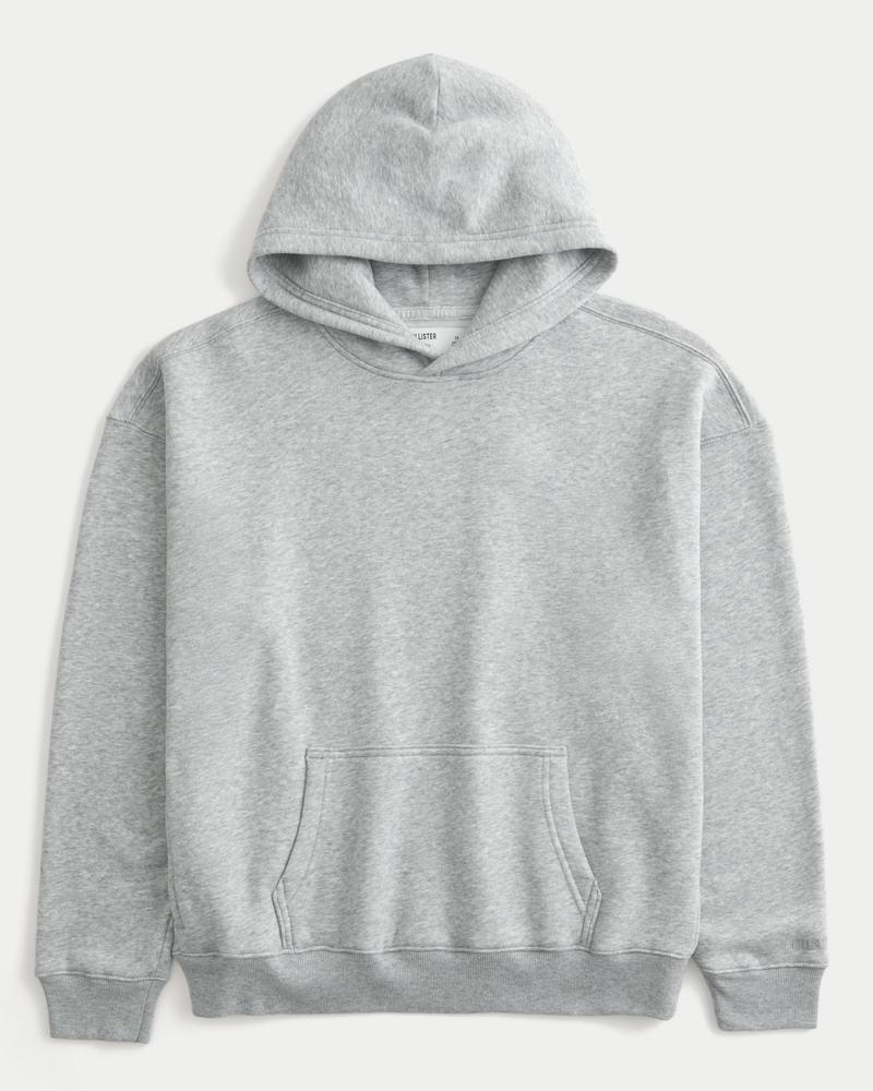 quadratisch geschnittener hoodie mit digitalmuster