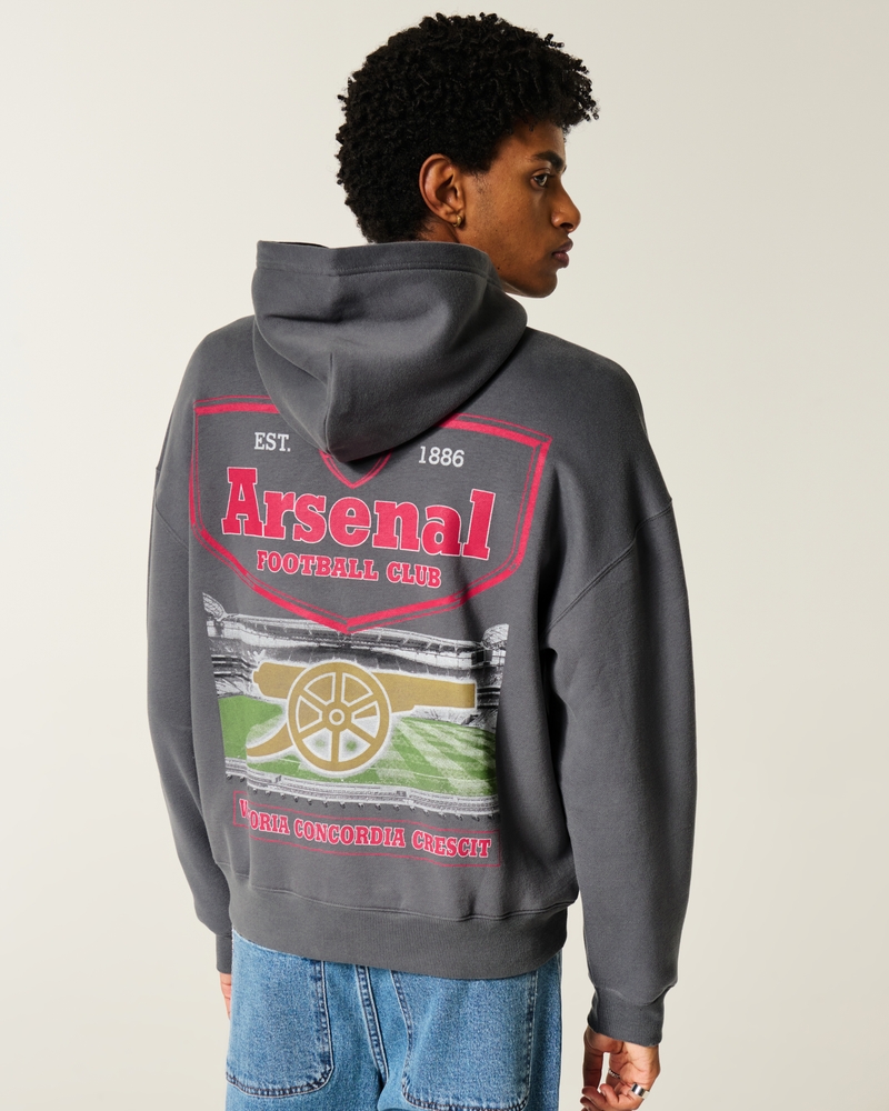 chelsea football club grafik-kapuzenjacke mit reißverschluss