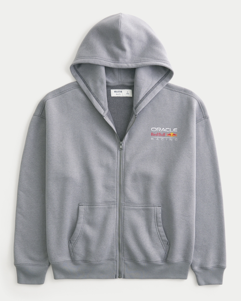hoodie mit quadratischem mclaren-muster