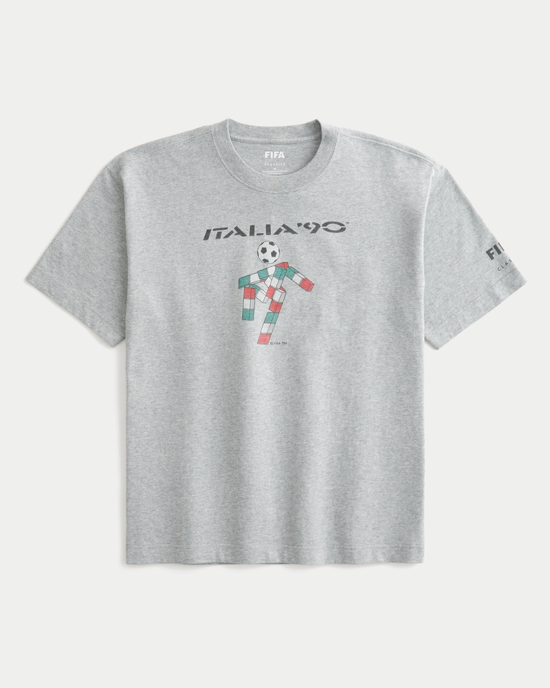 quadratisches t-shirt mit dem design der fifa-weltmeisterschaft 1998 in frankreich