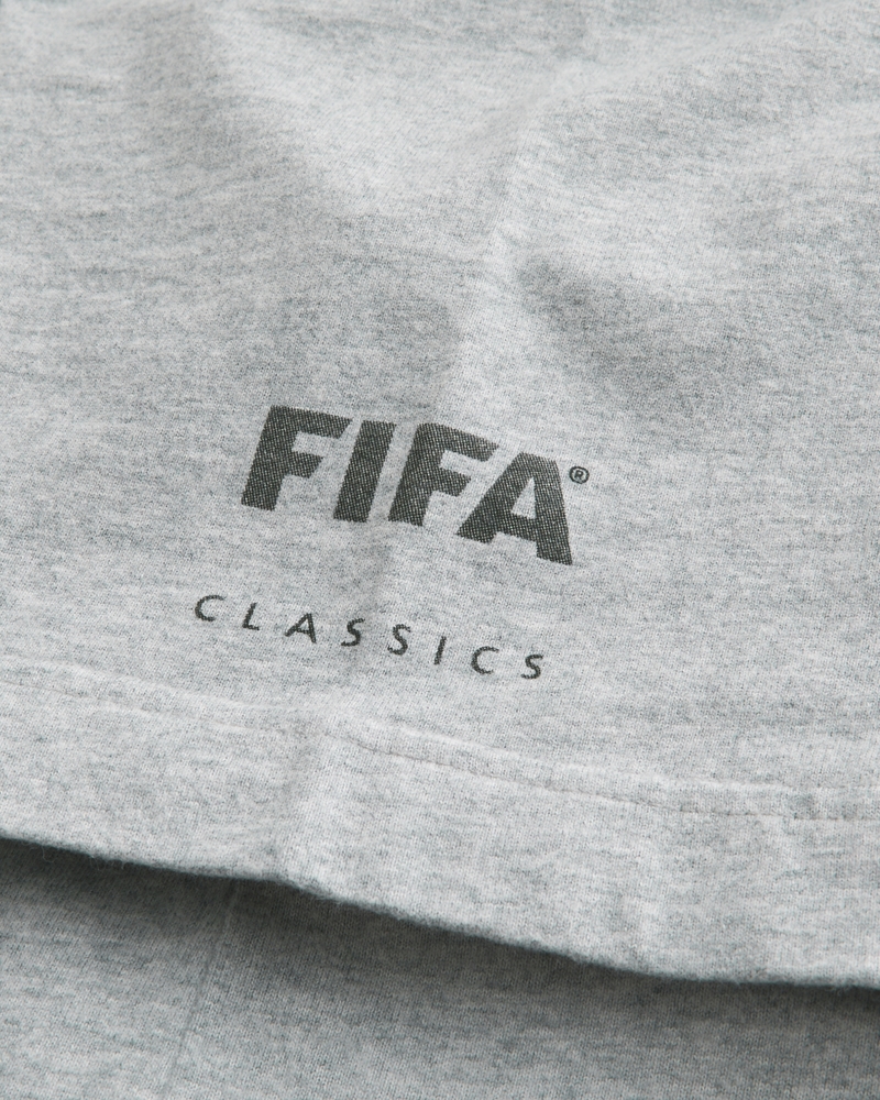 quadratisches t-shirt mit dem design der fifa-weltmeisterschaft 1998 in frankreich