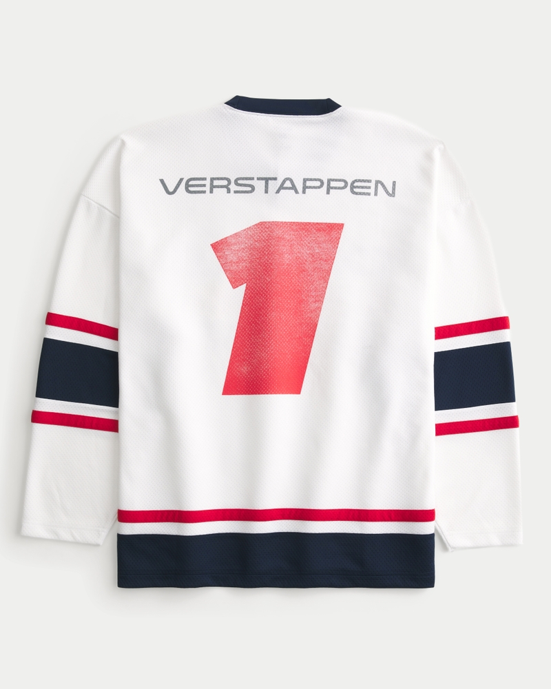 eishockeytrikot im taschenstil mit red bull racing team logo