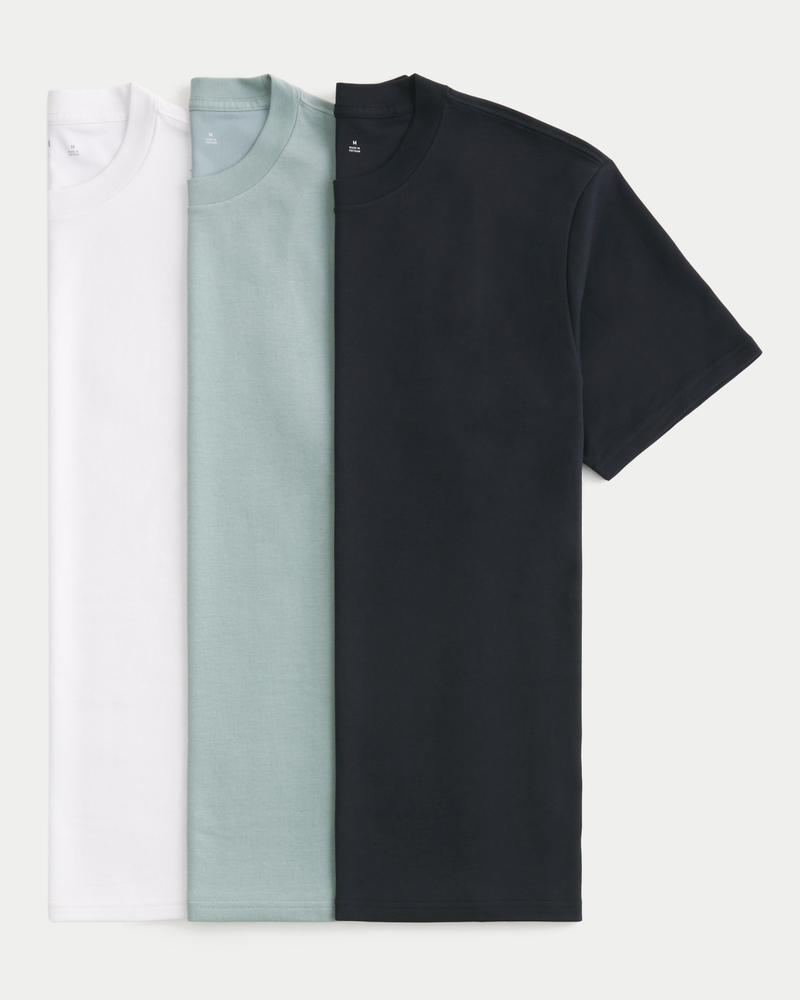 lässige und erfrischende t-shirts 3er-pack