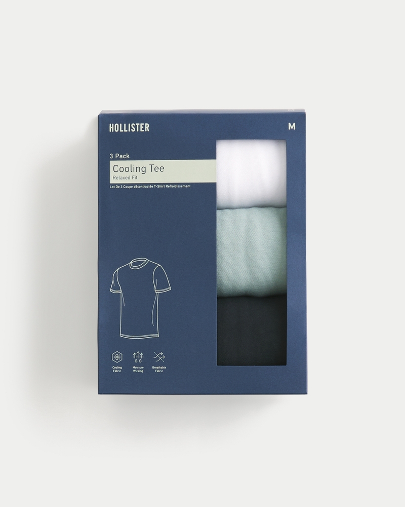 lässige und erfrischende t-shirts 3er-pack