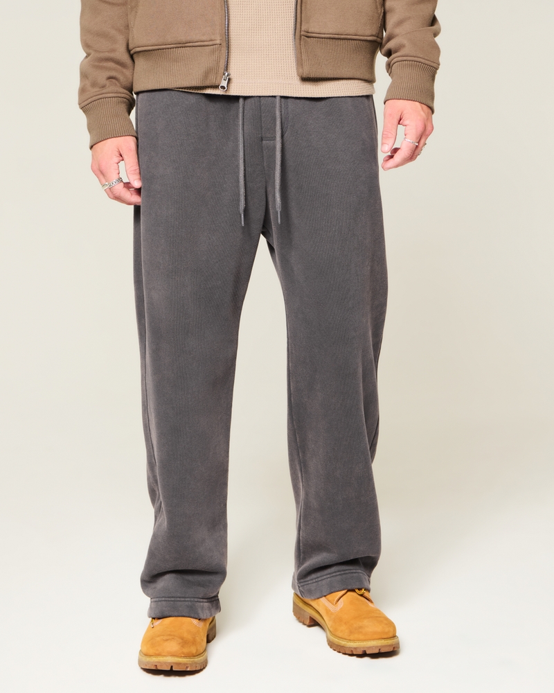 jogginghose mit sternenmuster und weitem bein