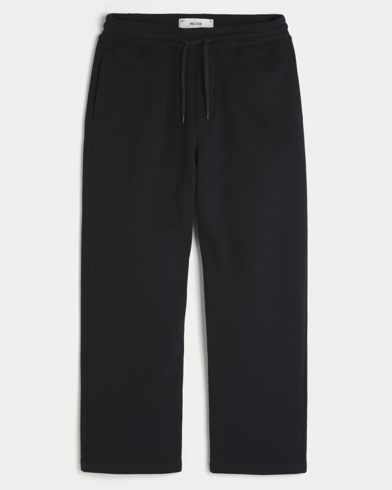 jogginghose mit sternenmuster und weitem bein