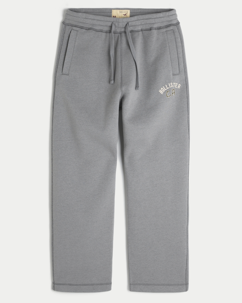 holiday vault release california print loose-fit sweatpants