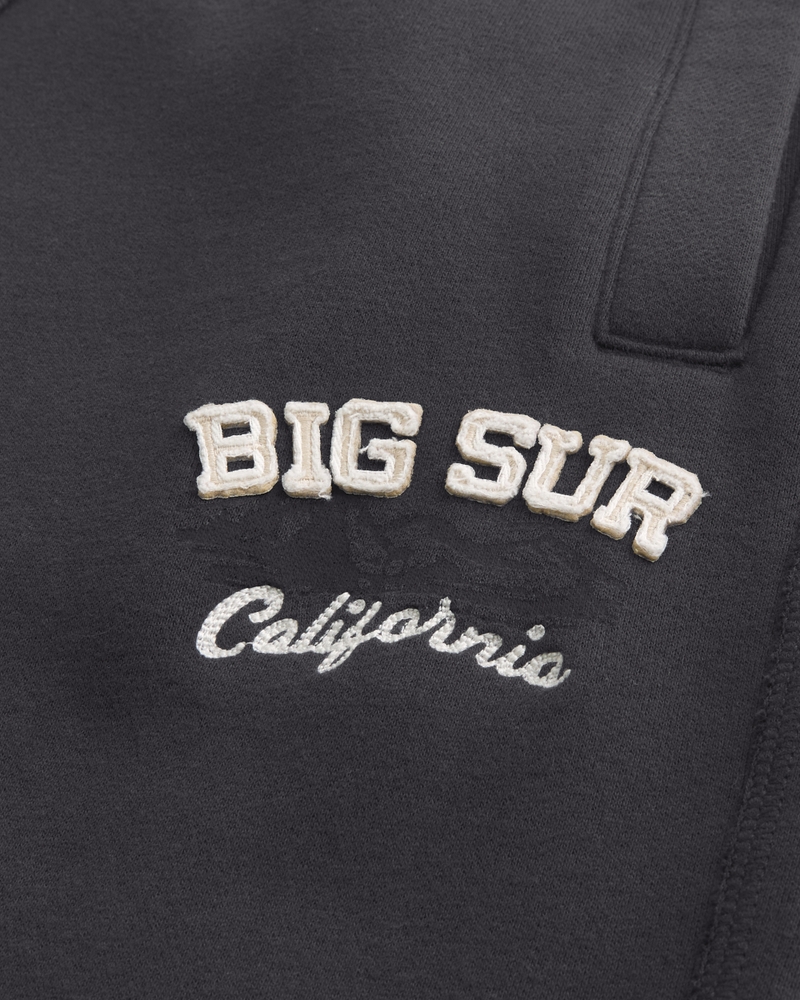 holiday vault release california print loose-fit sweatpants