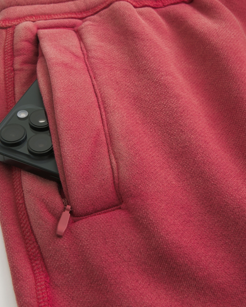 jogginghose mit taschen und big-sur-muster